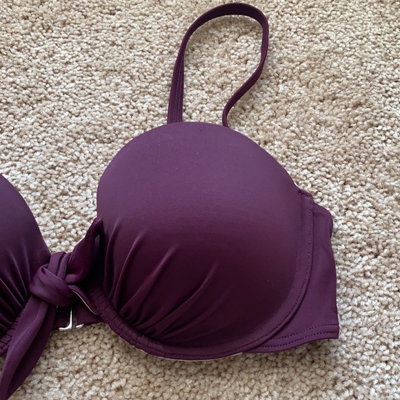Victoria’s Secret Purple Bikini Top 34C Bottom Sm - Picture 6 of 12